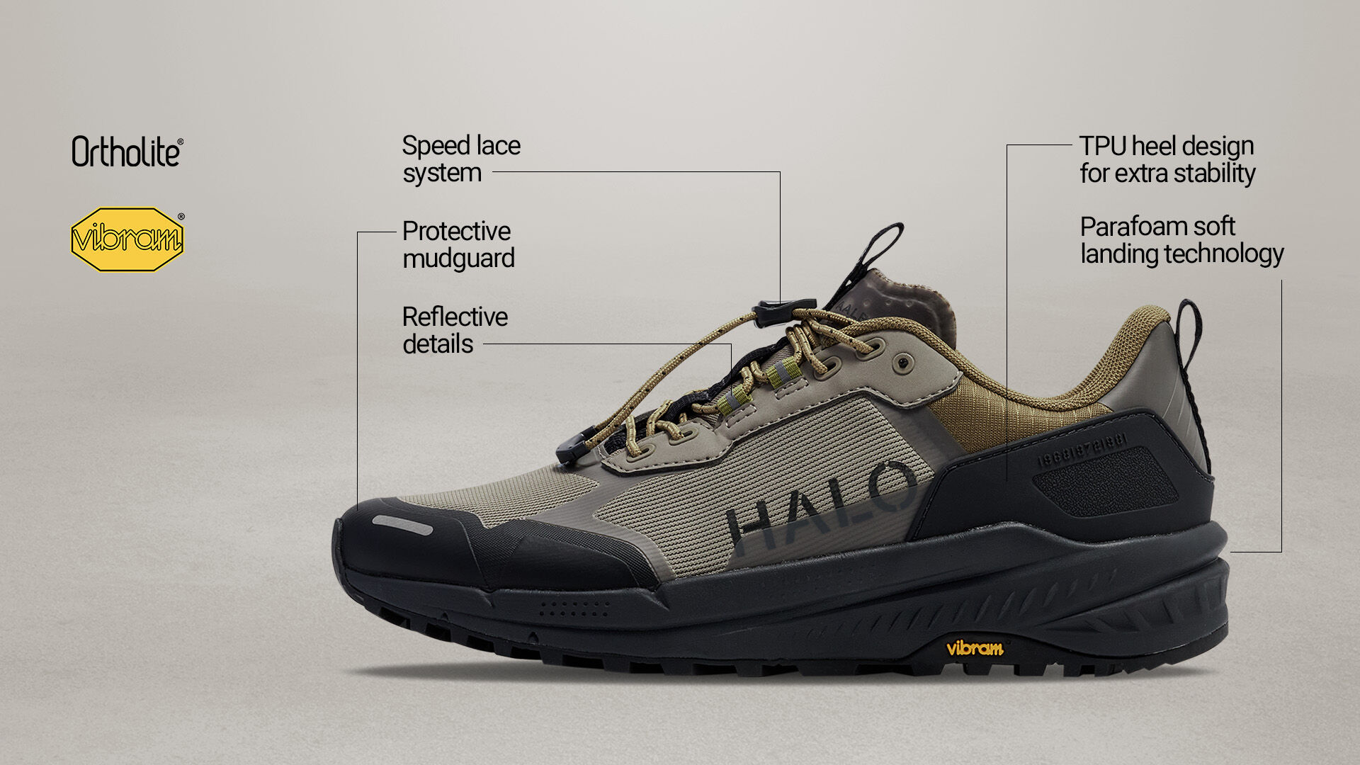 HALO TRAIL SNEAKER
